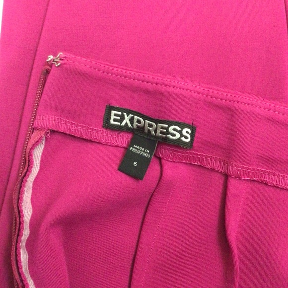 Express| Hot pink pencil skirt - Picture 10 of 10